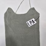 LPA  Karter Knit Midi Dress in Sage Large Photo 6