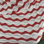 Free People Kaleidoscope Burnt Orange & White Asymmetrical High Neck Tank Top Photo 2