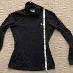 Under Armour Coldgear Fitted Black Turtleneck Long Sleeve Activewear Top Shirt M Photo 4