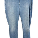 NYDJ  Size 12 Jeans‎ Alina Pull On Ankle Denim Blue Straight Leg High Rise 923 Photo 0