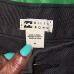 Billabong Black Distressed Jean Shorts size 28 Photo 7