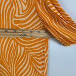 Bailey 44 Shirt Women's S Orange Katrina Wavy Striped Long Sleeve Button‎ Front Photo 6
