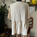 Rokoko Natural Gauzy Linen Maternity Top Photo 3