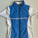 Peter Millar Women’s Blue White Hybrid Full Zip Performance Jacket XS Photo 5
