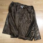 Alfani  Lamb Leather Coat Photo 7