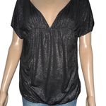 Ny&co NY &  Black Sparkly Stretch Top Photo 0