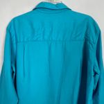 Sag Harbor  Linen Button Down Womens Tunic Shirt Size Medium Natural & Breathable Photo 6