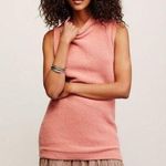 Free People Textured Ribbed Knit Cotton Blend Isla Ottoman Tunic Size Medium Photo 0