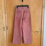 Urban Outfitters We the free Wide Leg Cropped Jeans Pink Button Fly Womens Photo 1