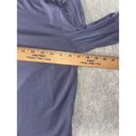 Garnet Hill Lyocell TENCEL Soft Purple Blouson Tee Photo 7