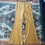 Double Zero Tan Corduroy Flare Soft Pants Photo 1