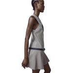 ZARA V-neck Sleeveless Mini Dress With Belt Size Small NWOT Photo 9