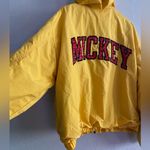 Disney Vintage VTG Disneyland Mickey Mouse Yellow bomber jacket Size XL Extra Large Photo 4
