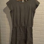 Joie  dress quora olive green ruffle fatigue 100% linen olive green medium Photo 5