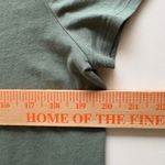 J.Crew Olive Green Cotton T Shirt Dress Midi Casual Everyday Size M Photo 4