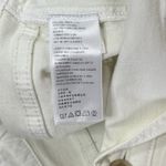 Pilcro and the Letterpress Anthropologie    Overalls Women's S26 Cream Denim Photo 6