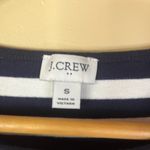 J.Crew Womens Classic Nautical Preppy Navy Striped Tank Size Small Travel Photo 3