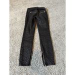 RtA Diavolina fold over Black Pinstripe Pants Jeans Photo 7