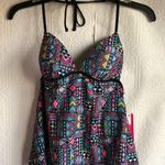 Hula Honey  Push Up Tankini Top XS Photo 0