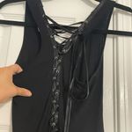 Romeo + Juliet Couture black corset lace up back Photo 2