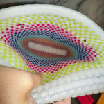 Maria Victoria Neon Crossbody Handbag Bag 12x9" Handmade Plastic Pink Blue Teal Photo 5