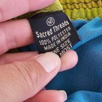 Sacred Threads  Multicolored Floral Printed Patchwork Maxi Skirt OSFM Photo 4