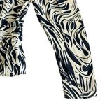 Ba&sh Cae Graphic Print Draped V-Neck Long Sleeve Blouse Size Medium NWT Photo 13