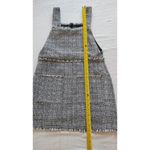 Forever 21  Dress Women small Gray Tweed Pinafore Sleeveless mini dress Photo 14