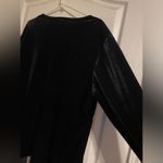 Dress Barn Vintage  Velvet Long Sleeve Cardigan Tunic Attached Combo Size 18/20 Photo 3