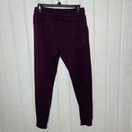 Zyia  Plum Unwind Joggers Size M Pockets Elastic Band 370 Photo 5