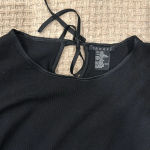 Theory  WOMENS soft sweater black color 94% wool Photo 1