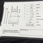 EXPRESS  Womens Dress‎ XL Mini Slip Dress Y2K Cocktail Party Clubwear Going Out Photo 7