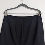 Adrienne Vittadini Charcoal Gray A-Line Skirt Size 10 Classic Gray Skirt Photo 4