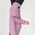 Marc Jacobs The Thermal XS Waffle Knit Green Pink Striped Pullover Shirt Photo 6