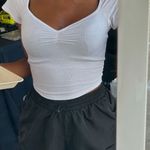 Sweetheart Neckline Crop Top White Size M Photo 6