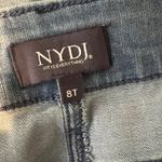 NYDJ  Marilyn Straight Leg Ankle Crop Jeans Size 8T Cool Embrace Coolmax 8 Tall‎ Photo 7