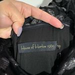 NWT REVOLVE x House of Harlow 1960 Rory Maxi Dress in Black Metallic Dot Size XL Photo 9