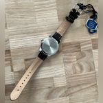 Belair Rare Ladies Watch Brown Dial Brown Leather Strap White Stitching Date NWT Photo 11