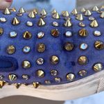 Christian Louboutin Roller 1C1S crystal studded suede slip-on sneaker size 36 Photo 3