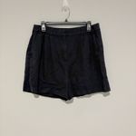 Old Navy Women's High Waisted Trouser Shorts Black medium Photo 1