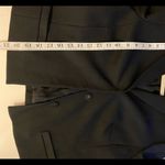 Loft Black Wool Spandex Blend Lined Blazer Size 6 Photo 8