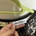 Ultra Dress Black Lace Sleeveless Blouse Sz 14 Photo 3