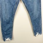 AGOLDE Jeans Womens 24 Blue Denim Cotton Distressed High Rise Jamie Classic Photo 2