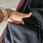 Tommy Hilfiger Sport Jacket Womens Large Black Zip Up Long Sleeve Fleece Logo Photo 8