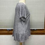 Calvin Klein Jeans NWT Gray Cold Stone Heather Peplum T Photo 3