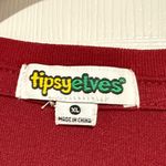 Tipsy Elves  Red Wine Christmas Tee Photo 5