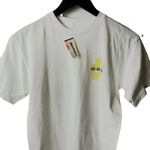 Urban Outfitters NWT Active Ride Shop T Shirt Double Sided Sport Graphic Tee Cotton White Small S Photo 3