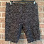 Loft  SCULPT animal print bike shorts size medium Photo 0