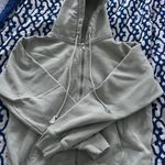 Brandy Melville Green John Galt Zip Up Photo 0