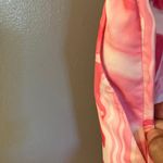 SheIn NWT Romwe Pink/White Tie Dyed Womens Shorts L Photo 3